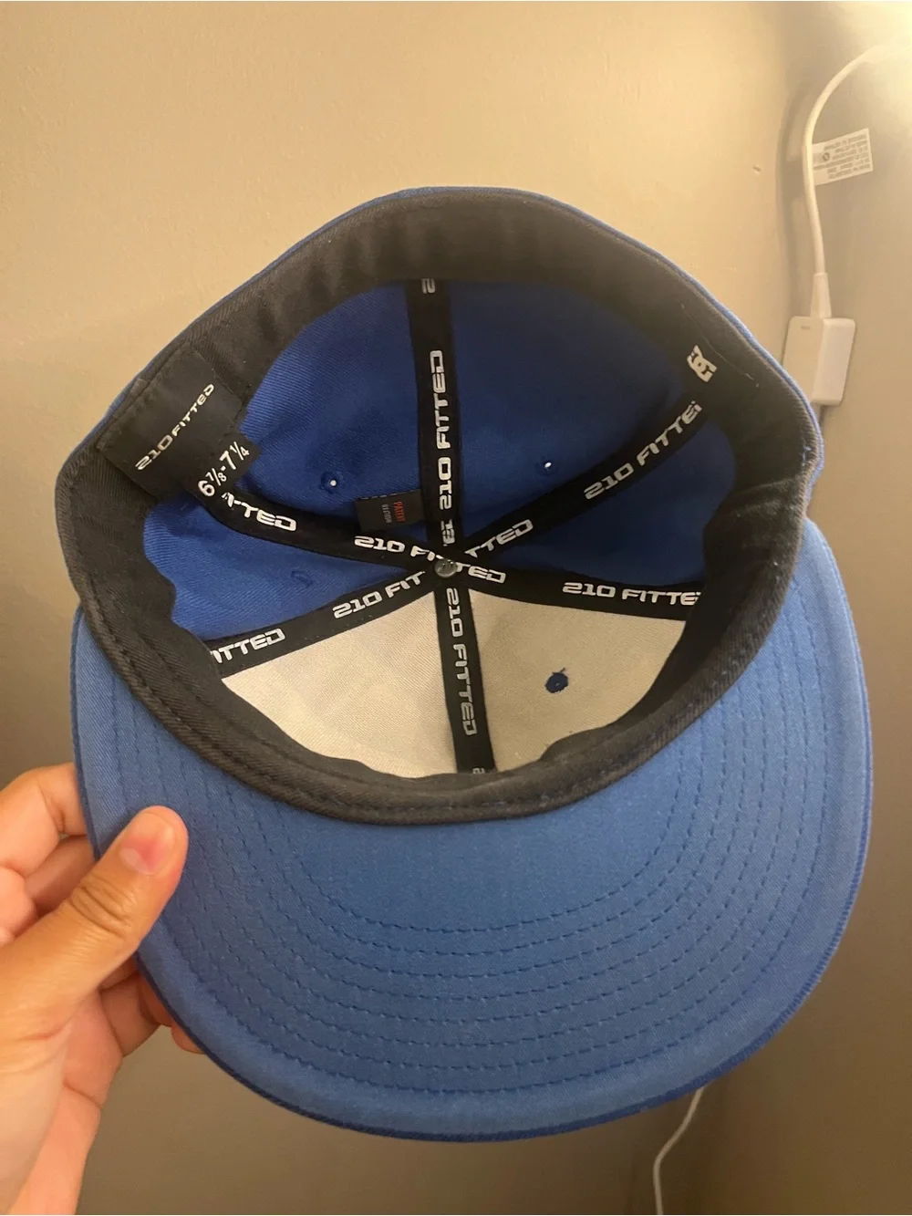 DC Kids Royal Blue Camo Logo Snapback